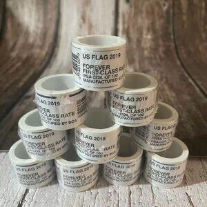 1000 forever stamps of 2019 Mail U.S.A. Flag Postage